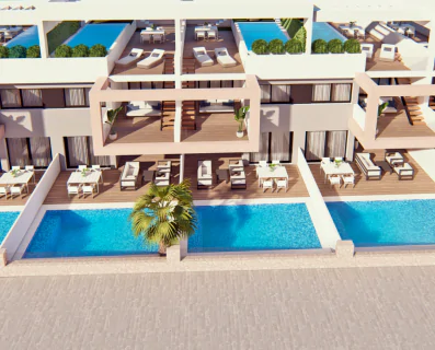 Casas con piscina privada en Finestrat 12